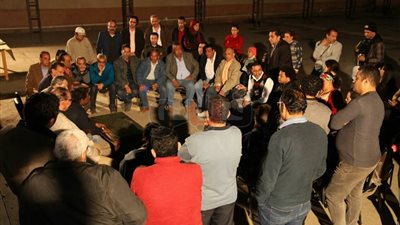 رئيس قصور الثقافة يتفقد مسرح السامر بالعجوزة (صور)