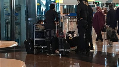 بعثة الأهلي تصل مطار القاهرة استعدادا للسوبر (صور)