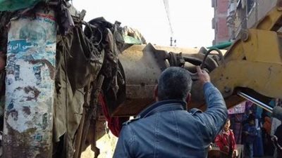 رفع 4 آلاف حالة إشغال طريق بالجيزة