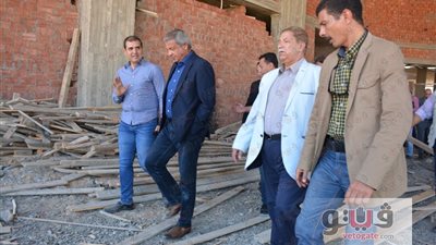 بالصور.. وزير الرياضة والمحافظ يتفقدان الفرع الجديد للإسماعيلي