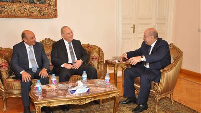 رئيس مجلس الدولة يستقبل وزيري العدل وشئون مجلس النواب