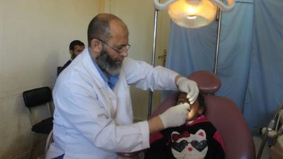 ختام أعمال قافلة الأزهر الطبية بالواحات البحرية (صور)