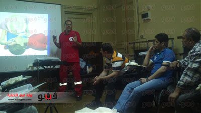 بالصور.. تواصل دورة الإسعافات الأولية لصحفيي الإسكندرية