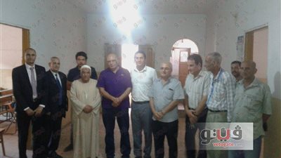 وفد وزارة الهجرة يزور الغربية لتفقد المشروعات التنموية بزفتى