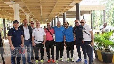 المقاولون العرب في استقبال بعثة «المصري» بأنيمبرا