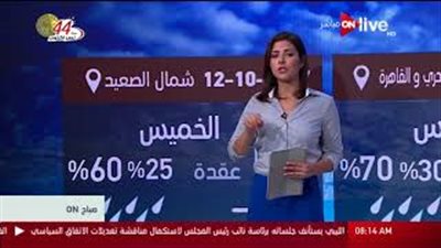 بالفيديو.. الأرصاد: الطقس معتدل على القاهرة وحار على جنوب الصعيد