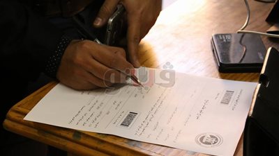 مكتب توثيق الموسكي يستقبل تأييد مواطن واحد فقط لمرشحي الرئاسة (صور)