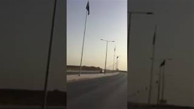 فيديو يرصد تنكيس الأعلام الأمريكية خلال زيارة ترامب للسعودية