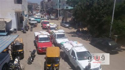 بالصور.. تجمهر مزارعي «منشأة أبوعمر» بالشرقية للمطالبة بفتح شون القمح