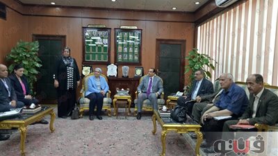 محافظ الدقهلية يشهد مؤتمر التصدي لحرق قش الأرز