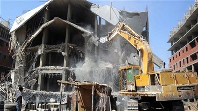 إزالة 7 غرف مبان مخالفة كاملة بشرق الإسكندرية
