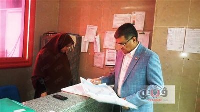 بالصور.. مدير فرع «التأمين الصحي» يتفقد مستشفى بني سويف