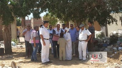 بالصور.. إزالة تعديات على أملاك الدولة بـ«أبو رجيلة»