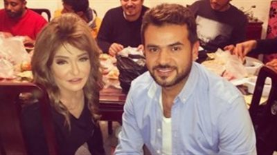 سامو زين ينشر صورته مع علا غانم من كواليس تصوير «طعم الدنيا»