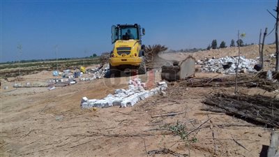 إزالة التعديات على طاحونة المندرة الأثرية للمرة الثالثة بالإسكندرية