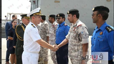 بالصور.. وصول الفرقاطة التركية «جوكوڤا» إلى قطر