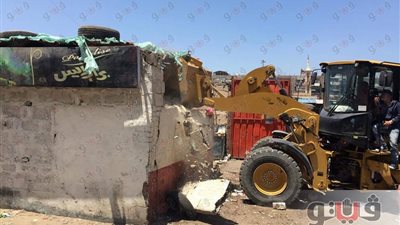 بالصور.. إزالة تعديات على 8728 متر أملاك دولة شرق بورسعيد