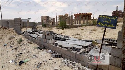 بالصور.. إزالة 89 حالة تعد على أملاك الدولة بالعريش