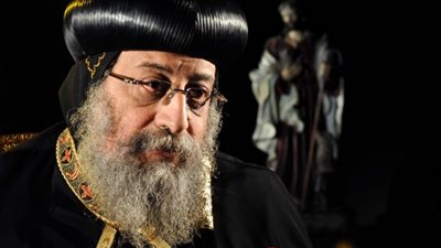 وفد نادي القضاة يزور البابا تواضروس في كاتدرائية العباسية