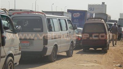 شلل مروري بطريق «القاهرة - الإسماعيلية» بسبب إصابة ٤أشخاص بحادث تصادم