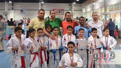 براعم الكاراتيه بالزمالك يحصدون ذهبية بطولة الصيد