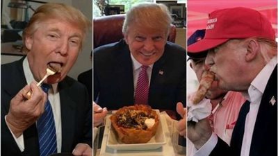 بالصور.. الوجبات المفضلة لزعماء العالم.. «ترامب» يعشق لحم الستيك مع الكاتشب.. الآيس كريم بالفستق الأفضل لـ«بوتين».. الطعام الياباني لـ«أوباما».. وصدام حسين يعشق الأسماك ا