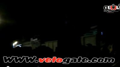 فيديو..فض اعتصام ألتراس أمام سجن بورسعيد