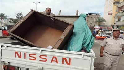 إزالة 25 حالة إشغال طريق في حملة مكبرة بالفتح في أسيوط