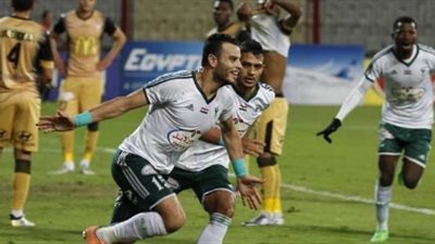 جمعة وأوتارا يقودان هجوم المصري أمام الإنتاج الحربي