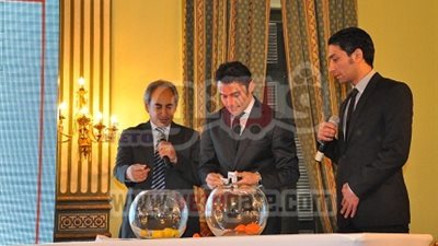 بالفيديو والصور.. قرعة الدورى المصرى الممتاز