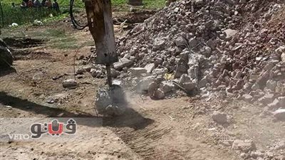 بالصور.. إزالة 18 حالة تعد بالكولة في سوهاج