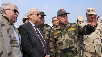 كامل الوزير يتفقد أعمال المرحلة الثانية بمشروع محور روض الفرج