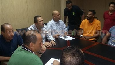 بالصور.. أبو الخير: لا أعد ببطولة لسلة الاتحاد السكندري
