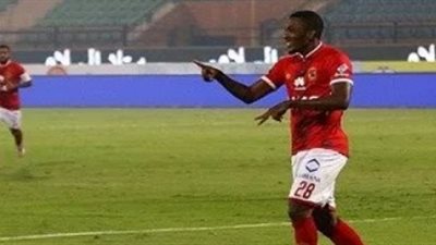 «آجاي» يتقدم بالهدف الأول لـ الأهلي في الاتحاد السكندري