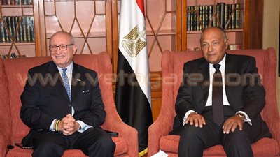 وزير الخارجية يستقبل وفد مجلس رجال الأعمال الأمريكي للأمن القومي