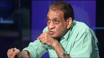 محمد السبكي يغادر مطار القاهرة متجها إلى لندن