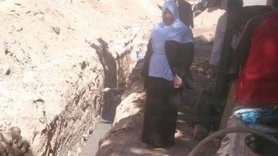 بالصور.. استكمال تنفيذ مشروعات خدمية بمدينة الخارجة