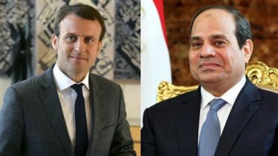 تفاصيل مكالمة السيسي وماكرون لترسيخ الشراكة بين البلدين