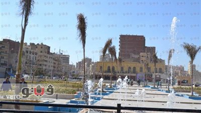 بالصور.. انتهاء عمليات التطوير لميدان السواقي بالفيوم