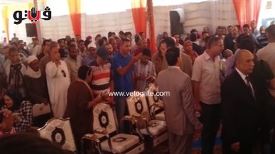 بالفيديو.. سكان «ابني بيتك» يقتحمون سرادق وزير الإسكان ببني سويف