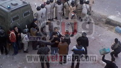 بالصور.. محاولة اقتحام قسم شرطة مرسى مطروح