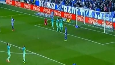 بالفيديو.. نيمار يحرز الهدف الثاني لبرشلونة في مرمى ألافيس