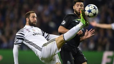 يوفنتوس يتسلح بـ«هيجواين» أمام بورتو بدوري أبطال أوروبا
