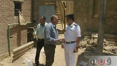 بالصور.. استمرار حملة إزالة التعديات على أملاك الدولة بحي الخليفة