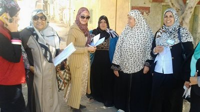 «صوتك لمصر بكرة» تعقد 39 لقاء مع النساء في 17 محافظة