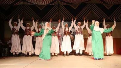 «التنورة والمولد» في فعاليات معرض طنطا الأول للكتاب