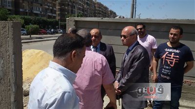 بالصور.. نائب محافظ القاهرة يتفقد ساحة مشروعات الشباب بـ«شيراتون»