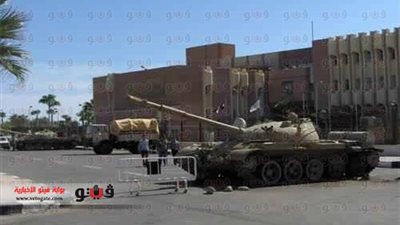 بالصور.. إجراءات أمنية استعدادا لمظاهرات الغد بجنوب سيناء