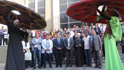 بالصور.. صندوق التنمية الثقافية يشارك في تدشين قوافل بني سويف