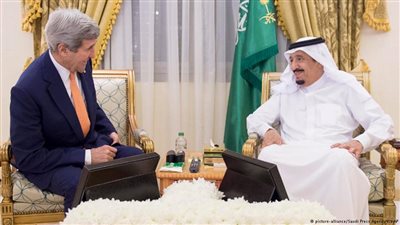 كيري يبحث في السعودية حرب اليمن وآخر تطورات الملف السوري